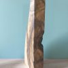 soliflore vague artisanal vase en bois noeud naturel zoom1 Soliflore en bois de Fraké avec nœud – décoration de caractère pièce unique