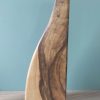 soliflore vague artisanal vase en bois noeud naturel zoom3 Soliflore en bois de Fraké avec nœud – décoration de caractère pièce unique