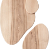 Création artisanale en bois, idéale pour une famille de trois.