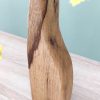 soliflore en bois vase organique en bois exotique