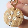 Tandem – Boucles d'oreilles en bois
