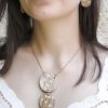 Cocon - Boucles d'oreilles ovales en bois