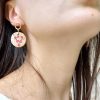 Tandem – Boucles d'oreilles en bois