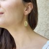 Pétale – Boucles d'oreilles en bois