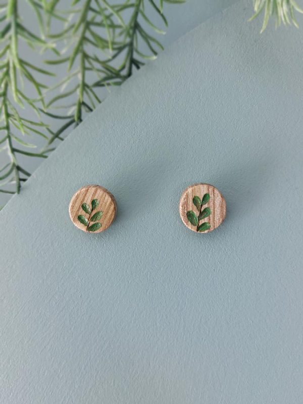 20260722_150051 Origine - Boucles d'oreilles puces en bois