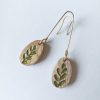 Pétale – Boucles d'oreilles en bois