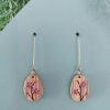 Pétale – Boucles d'oreilles en bois