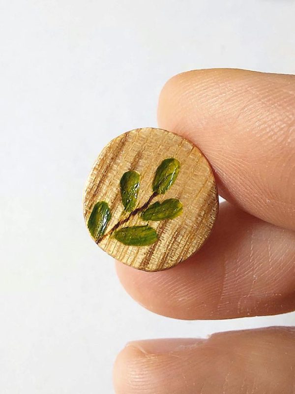 c6204ee6-7f86-4610-b0c2-8e0295e1022a Origine - Boucles d'oreilles puces en bois