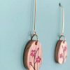 Pétale – Boucles d'oreilles en bois